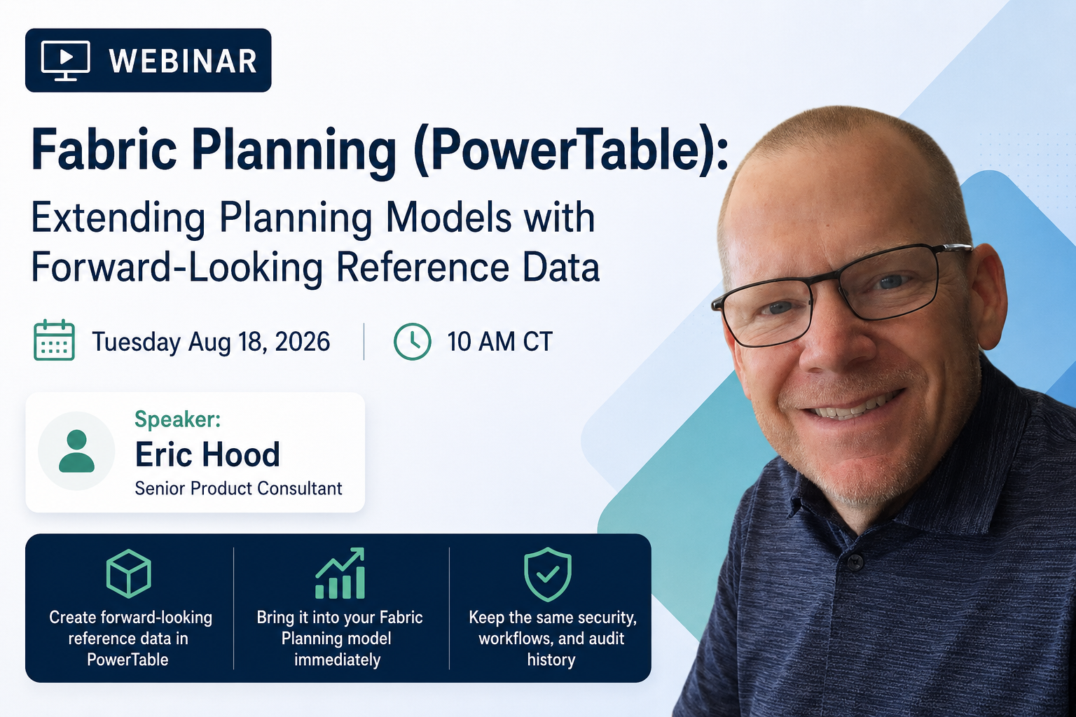 Fabric Planning (PowerTable): Extending Planning Models with Forward-Looking Reference Data