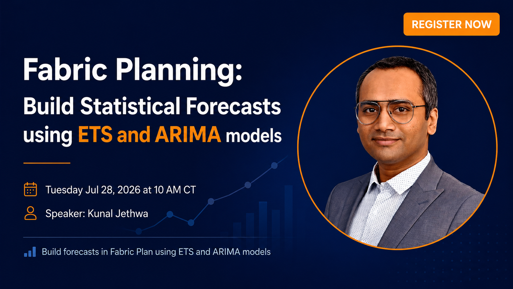 Fabric Planning: Build Statistical Forecasts using ETS and ARIMA models