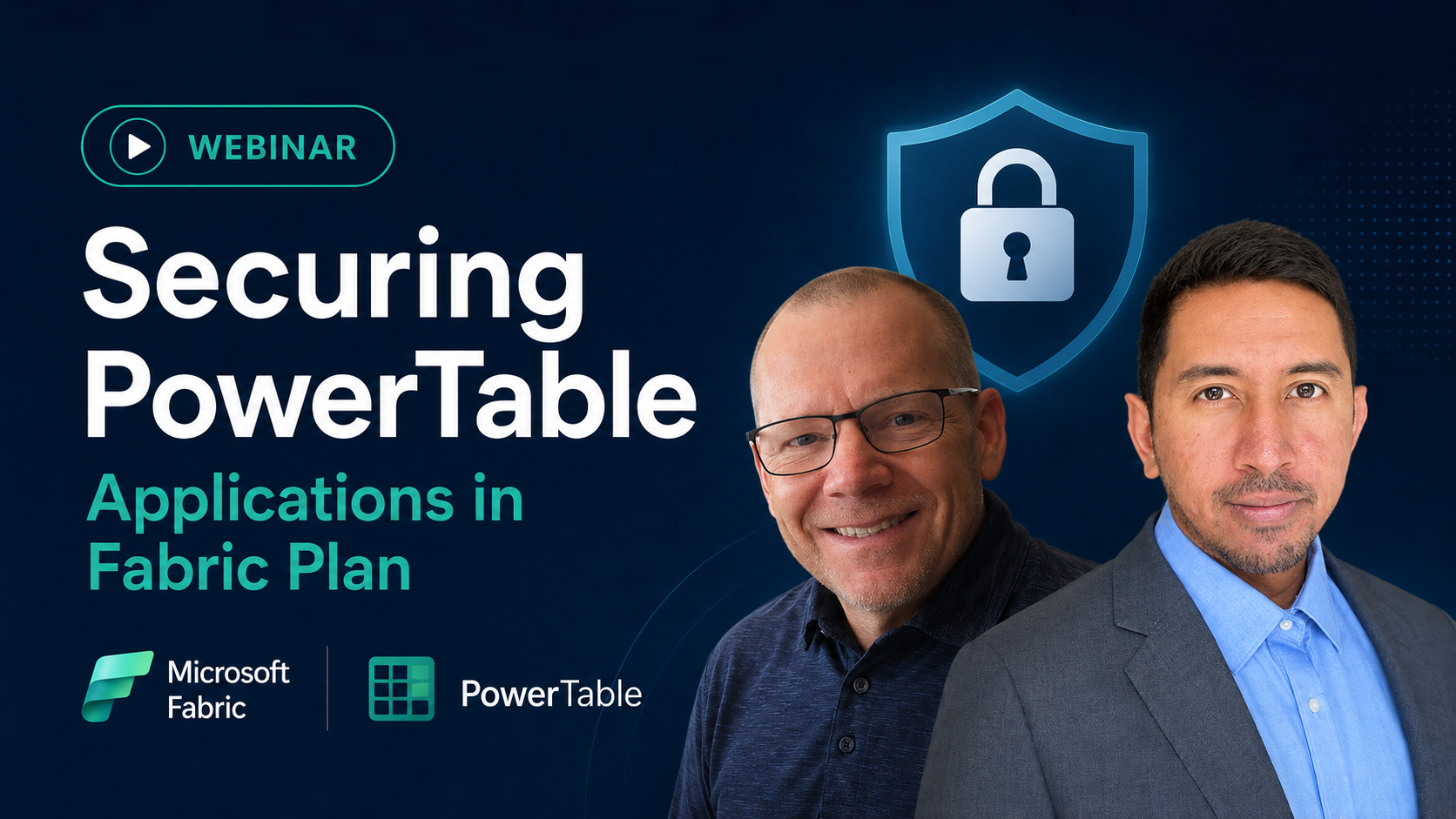 Securing PowerTable Applications in Fabric Plan