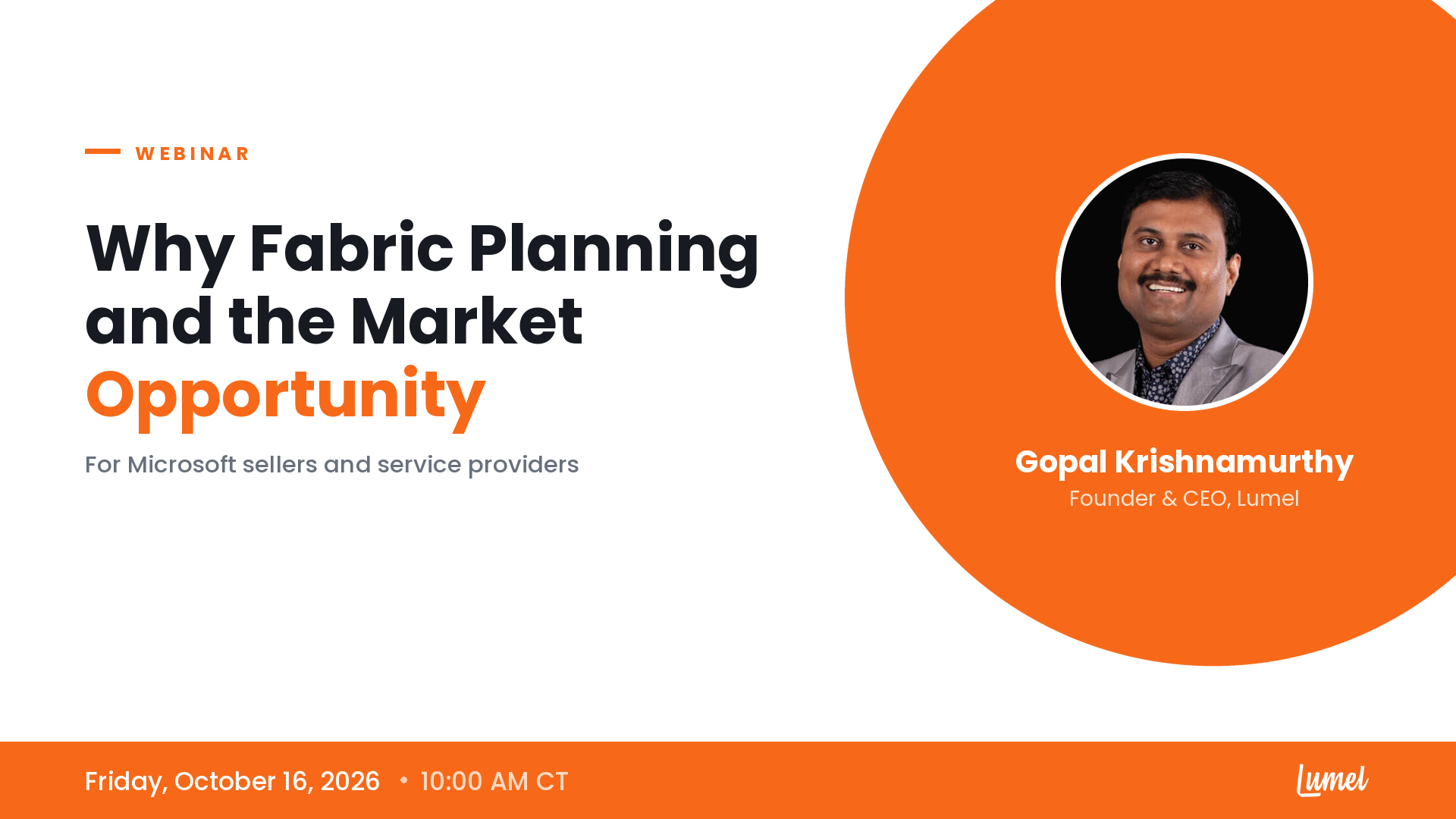 Why Fabric Planning and the Market Opportunity (For Microsoft sellers and service providers)